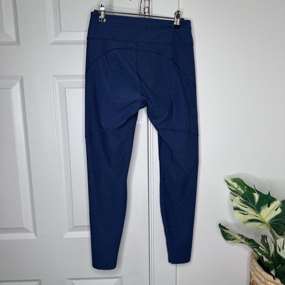 Outdoor Voices Women's Heathered Navy Leggings - Picture 4 of 4